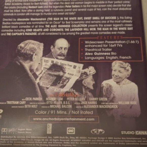 The Ladykillers (DVD, 2002) - Picture 5 of 11